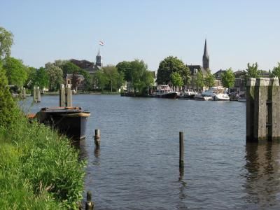 Gezicht op Ouderkerk ad IJssel. Bron: onbekend