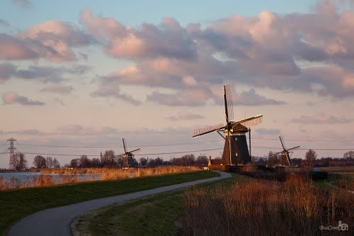 Molenviergang bij Zevenhuizen   