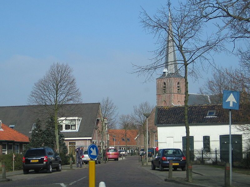 De dorpskern van zoeterwoude