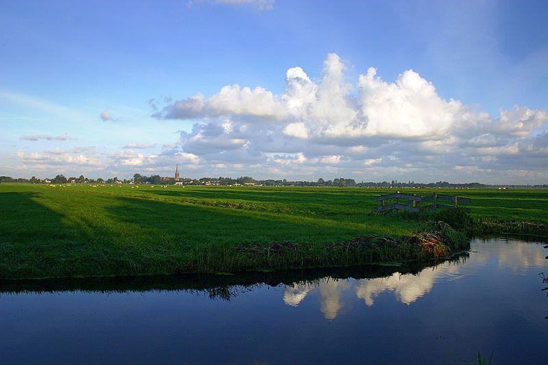 Zicht op Zoeterwoude-Dorp